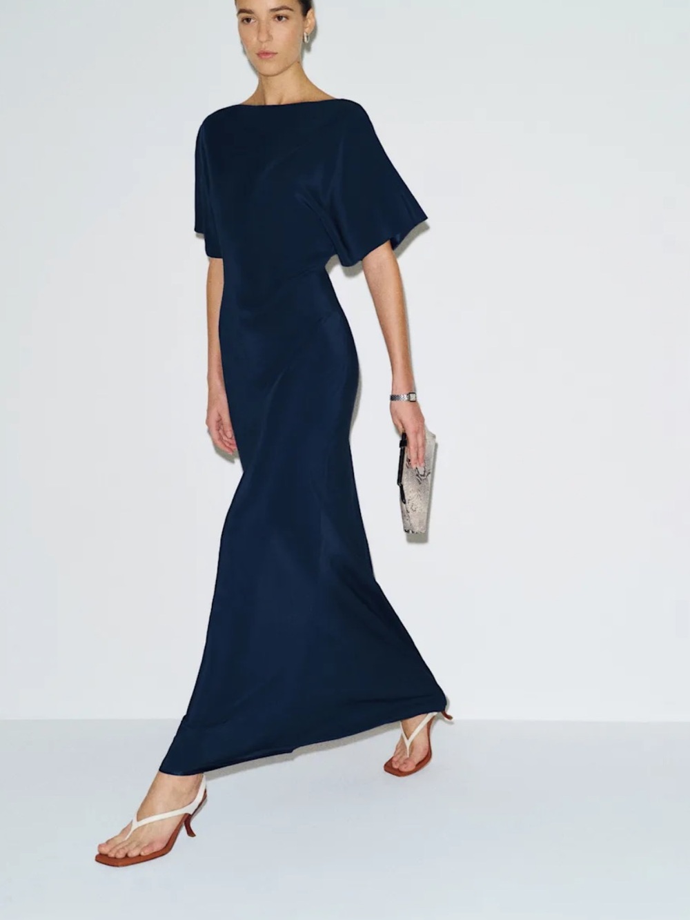 Reformation Caila Silk Dress